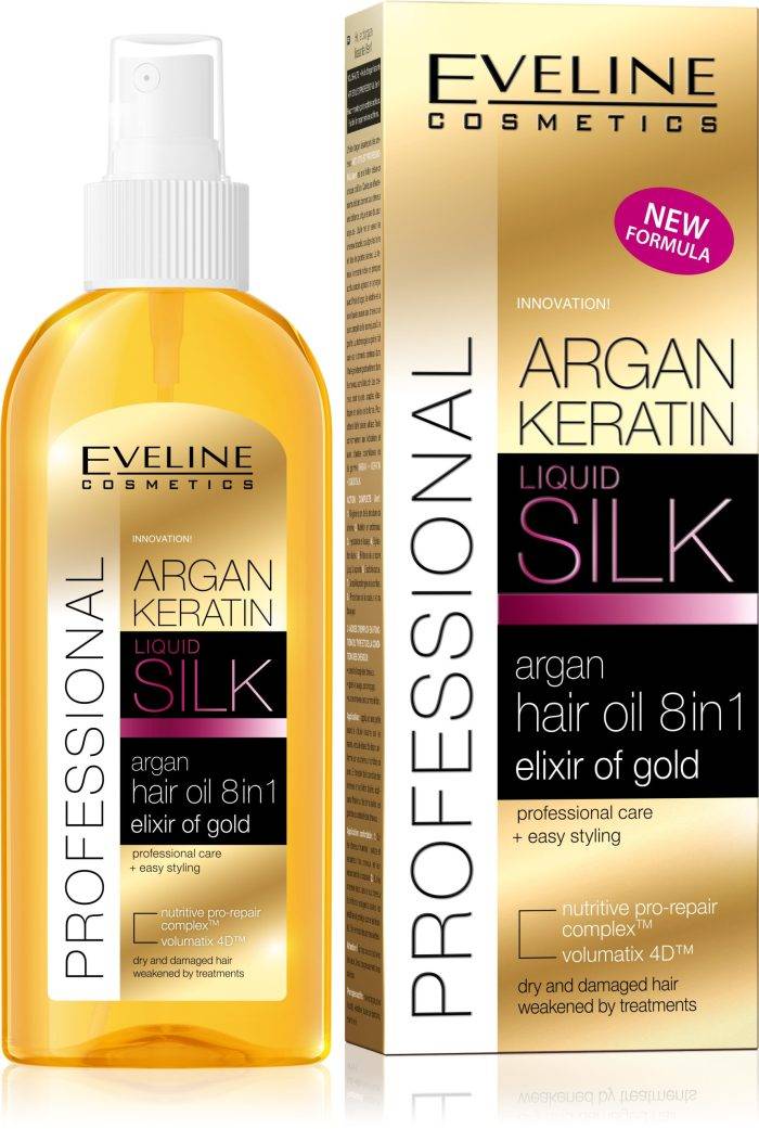 5907609398413 Argan Keratin Silk Hair Oil 8in1 150ml scaled