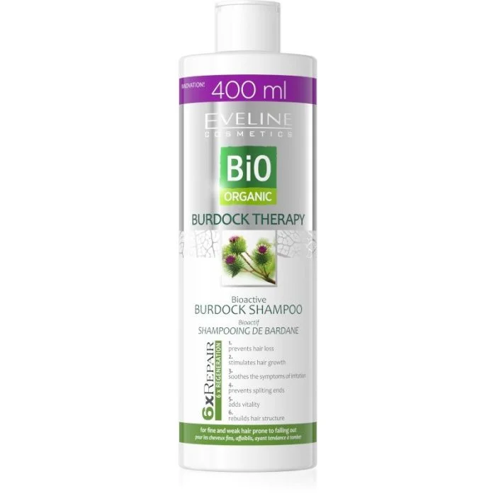 Bioactive Burdock Organic Shampoo Against Hair Loss